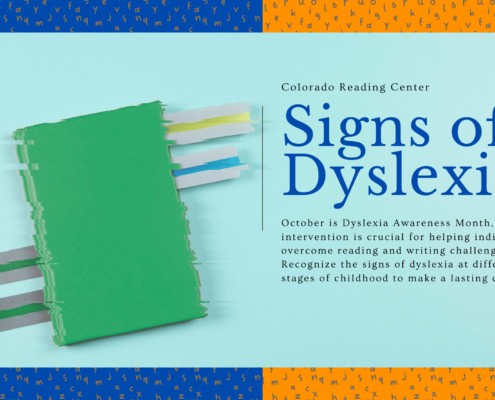 Signs of Dyslexia. October is Dyslexia Awareness Month, early intervention is crucial for helping individuals overcome reading and writing challenges. Recognize the signs of dyslexia at different stages of childhood to make a lasting difference.