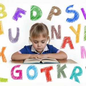 Student Imagining Letters
